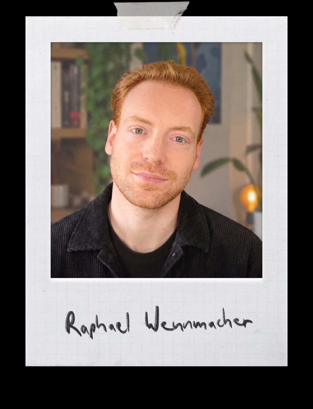 Portrait of Raphael Wennmacher (Raffi)